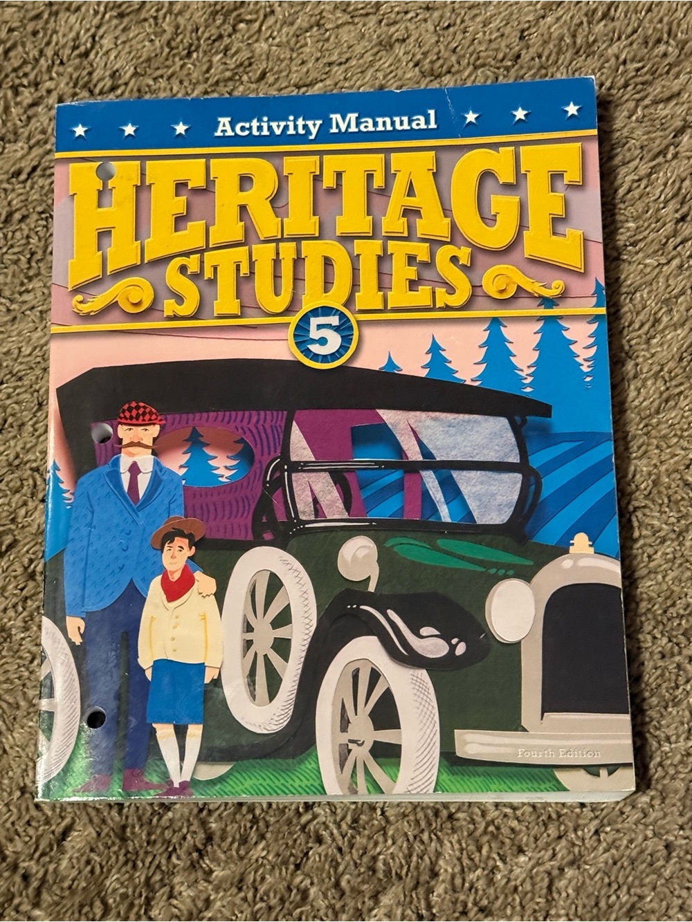 BJU Press Heritage Studies Grade 5 Activity Manual 500371 homeschooling